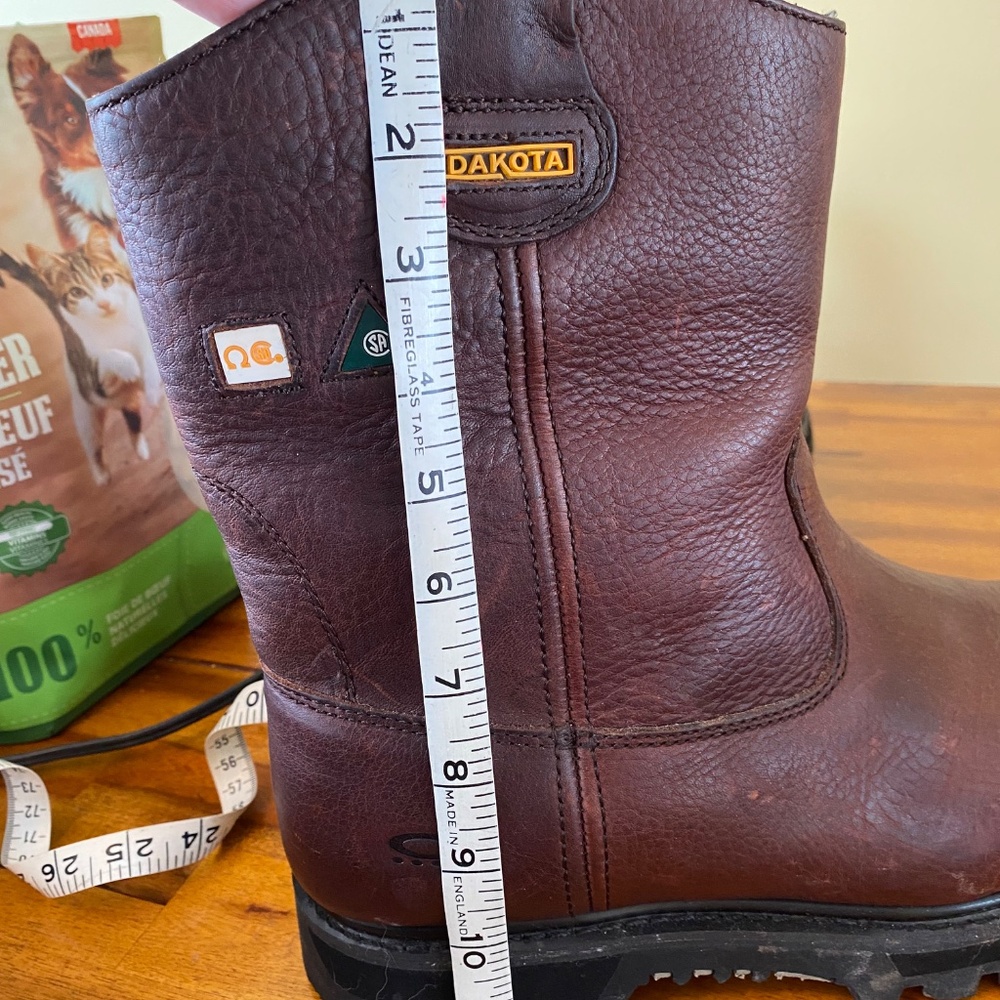 Dakota CSA Steel Toe Boots - Men’s Size 10 - Picture 8 of 9